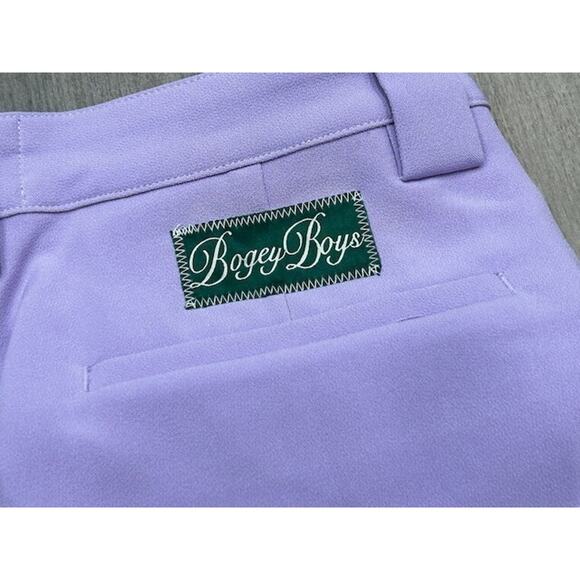 NWOT Bogey Boys by Macklemore Men's The Best Pant Golf Light Purple Size 30 - Picture 8 of 11